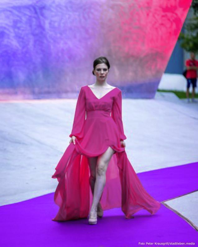 Abendkleid Pink