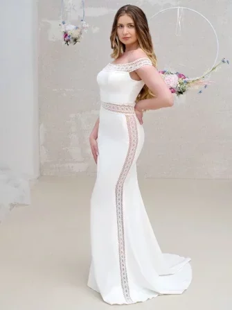 Figurbetonende Brautkleider